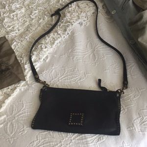 Authentic Campomaggi leather crossbody bag.